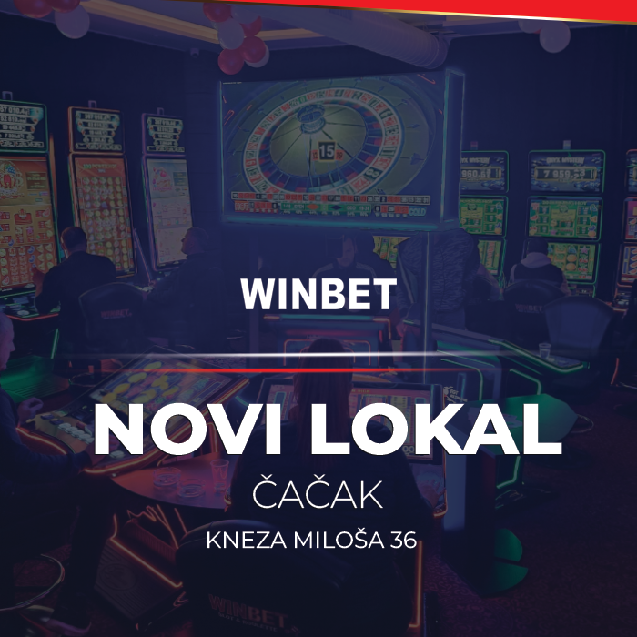THE NEW SLOT CLUB IN ČAČAK BRINGS A NEW ENTERTAINMENT EXPERIENCE